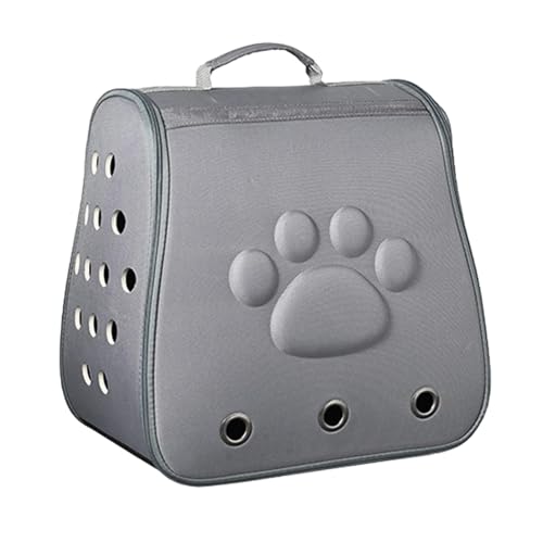 Gvblkq Haustier-Reisetasche, atmungsaktive Katzentragetasche, Hundetasche, Haustier-Wander-Tragetasche, Reisetasche für Katzen, Haustier-Tragetasche für Hunde, Reisetrage für Haustiere, Wandern von Gvblkq