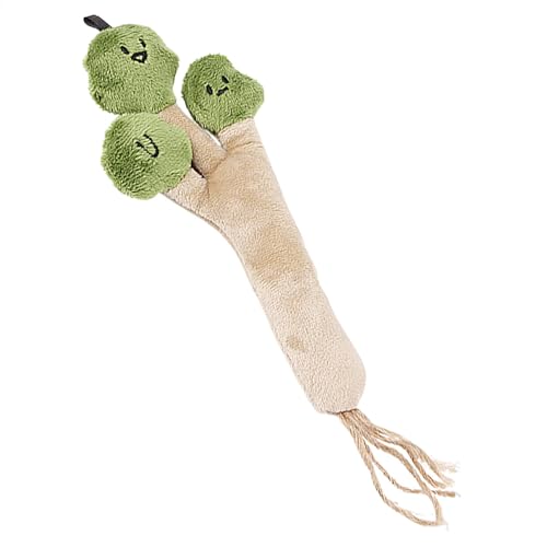 Gvblkq Plush Vegetable Dog Toy, Vegetable Stuffed Toy, Interactive Sturdy & Fun Pet Supplies, Chewing Small Puppies for All Types of Puppy Playtime & Training at Home von Gvblkq