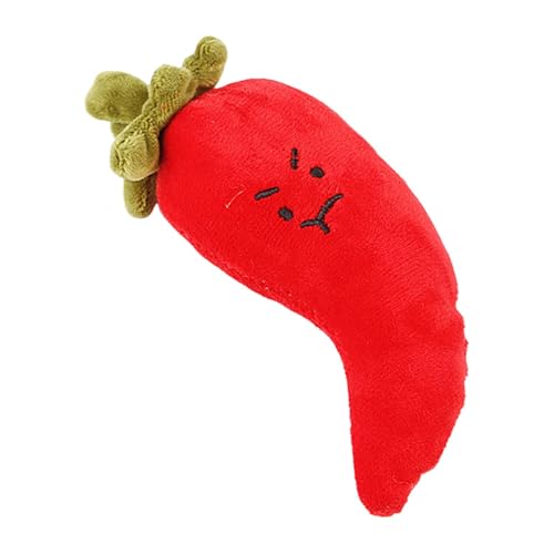 Gvblkq Plush Vegetable Dog Toy, Vegetable Stuffed Toy, Interactive Sturdy & Fun Pet Supplies, Chewing Small Puppies for All Types of Puppy Playtime & Training at Home von Gvblkq