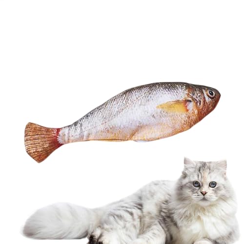 Gvblkq Smart Automatic Fish Toy, Fun Electric Interactive Fish for All Cat Breeds, Boredom-Busting Exercise Solution for Cats, Safe and Durabled Construction 7.28x1.57x0.79 inches von Gvblkq