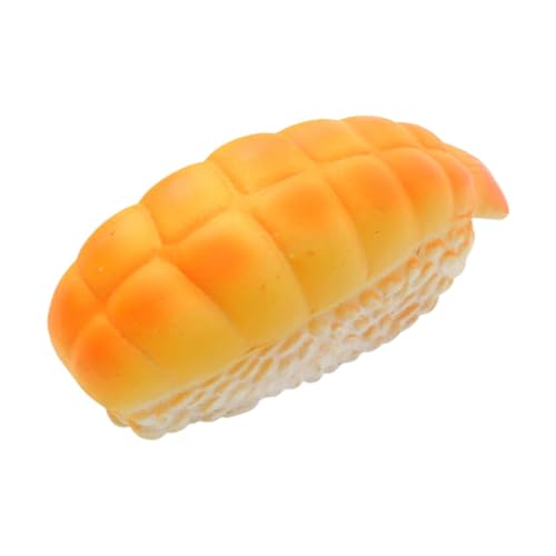 Gvblkq Sushi Dog Toy, Squeaky Latex Puppy Chew Toy, Interactive Pet Training, Teeth Cleaning Miniature for Boredom Relief and Playtime, Soft Bite Chew, 2.95 x 1.18 inches von Gvblkq