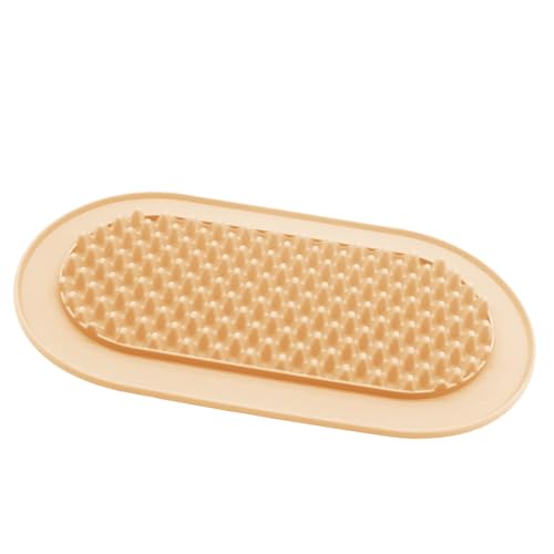 Hund Leckmatte Silikon Welpe Slow Feeding Tray Leckmatte für Hunde Averse Tip Slow Feeder Hundenäpfe Hund Anreicherung Spielzeug Slow Feeder Leckmatte Hund Fütterung Tablett Silikon Hund Leckmatte von Gvblkq