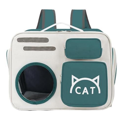 Kleine Haustier-Reisetasche, Katzen-Reiserucksack, tragbare Katzentasche, stilvolle Haustier-Tragetasche, Haustier-Tragetasche mit bequemem und geräumigem Design für Haustiere, Katzen, Kätzchen, von Gvblkq