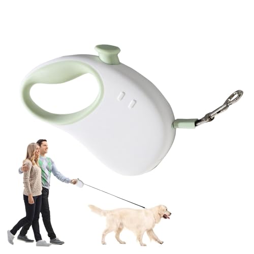 Retractable Dog Leash, Telescopic Automatic Traction Rope, Reflective Tape Lead, Long Lead Security Strap, Pet Walking Rope for Small and Large Dogs, 6.1x3.94x0.79 inches von Gvblkq