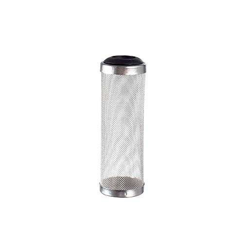 Gwolf Aquarium Filter Guard Edelstahlfilter, Aquarium Mesh Net Filter Schutz Edelstahl Einlass Schutzhülle Aquarium Filter Einlass Düse Filternetz Hülse, 16mm von Gwolf