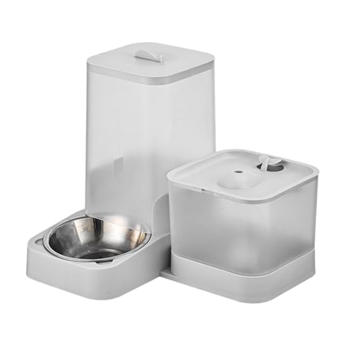 Gwtdtoad Automatischer Katzenfutterautomat | Selbstfüllender Futter- und Wasserspender Für Haustiere,Großer Vorratsbehälter Für Trockenfutter Und Tränke Für Junge Tiere Gwtdtoad Automatischer Katzenfutterautomat | Selbstfüllender Futter- und Wasserspender Für Haustiere,Großer Vorratsbehälter Für Trockenfutter Und Tränke Für Junge Tiere von Gwtdtoad