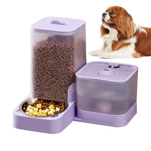 Gwtdtoad Automatischer Katzenfutterautomat | Selbstfüllender Futter- und Wasserspender Für Haustiere - Großer Vorratsbehälter Für Trockenfutter Und Tränke Für Junge Tiere Gwtdtoad Automatischer Katzenfutterautomat | Selbstfüllender Futter- und Wasserspender Für Haustiere - Großer Vorratsbehälter Für Trockenfutter Und Tränke Für Junge Tiere von Gwtdtoad