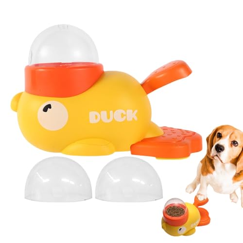 Interaktives Hundespielzeug Cartoon Ente Slow Feeder Puzzle Futterspender Für Hunde, Leckerli Spender Spielzeug Für Unterhaltung, Spielen 22x14x11cm von Gwtdtoad