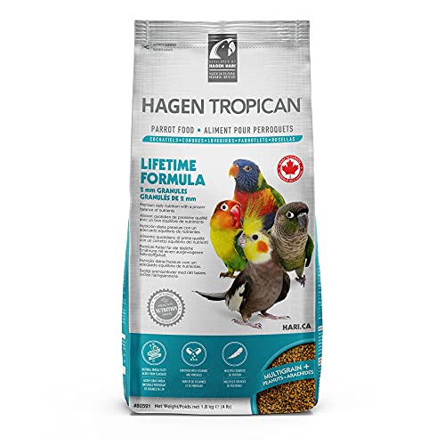 Hari Tropican Nymphensittich Lifetime Granulat, 1,8 kg von HARI