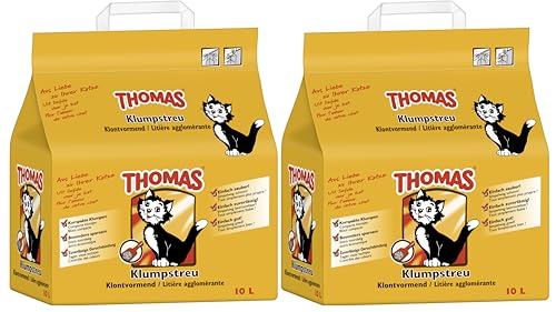 Thomas Klumpstreu - geruchsbindendes Katzenstreu (20l) von H-O