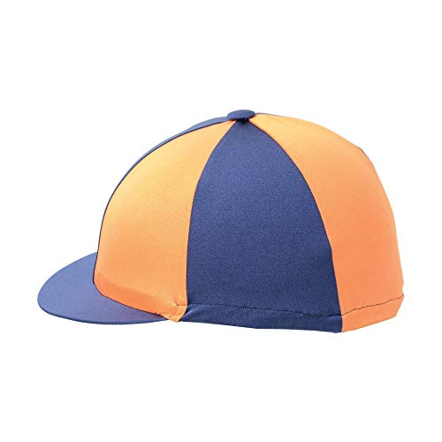 H&Y 5027286119870 Hy Two Tone Lycra Hat Cover One Size Navy Orange von H&Y