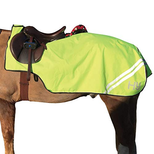 H&Y Hy Viz Mesh Reflective Exercise Sheet 4ft6 Yellow von H&Y