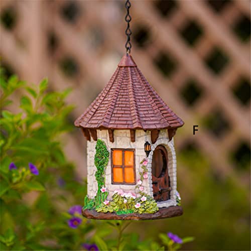 Garten Bauernhaus Dekoration Im Freien Vogelnest, Kolibri-Nest, Outdoor-voliere, Vogelhaus - Vogelhaus Aus Holz Für Indoor Outdoor Garten Dekor, Zaunkönig Schwalbe Spatz (F) von HADAVAKA