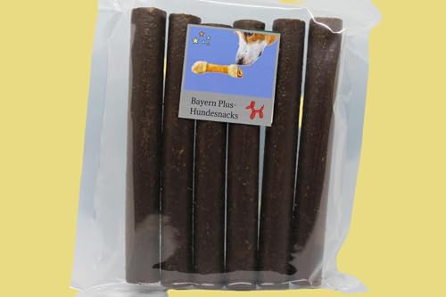 Hundesnacks, Kaustangen für Hunde, 5 Stück, Dunkelbraun Hühner Plus von HÄNDE HOCH