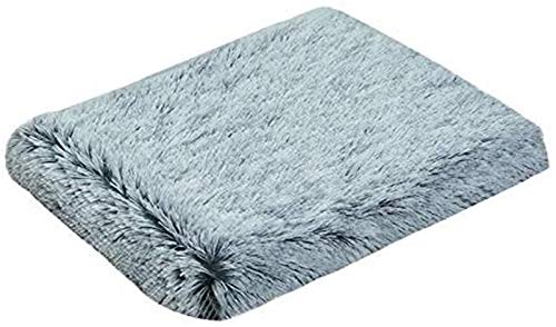 HAFEISI Kleines Haustierbett, orthopädisches großes Hundekissen mit Memory Foam-Hundematratze, ergonomisches Design, waschbar, rutschfestes Hundebett for kleine, mittelgroße und große Hunde(Grey,XL) von HAFEISI