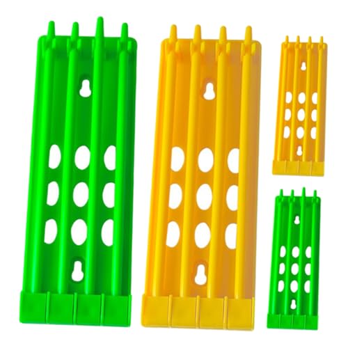 HAKIDZEL 4 Stück Taubenring Ständer Vogel Bein Ring Rack Renntauben Ring Aufbewahrungsregal Tauben Ring Halter Papageien Ring Organizer Vogel Bänder Racks Tauben Fuß Ring Halter von HAKIDZEL