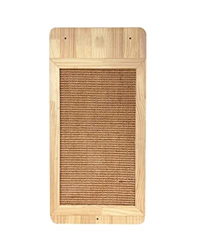 Kratzbrett Kratzpappe Katzenkratzbrett Zur Boden- Oder Wandmontage Platzsparende, Langlebige Katzenkratzbretter Aus Sisal Kratzmatte Kratzbrett Katze (Size : 70 * 38 * 2.4cm) von HALAHAI