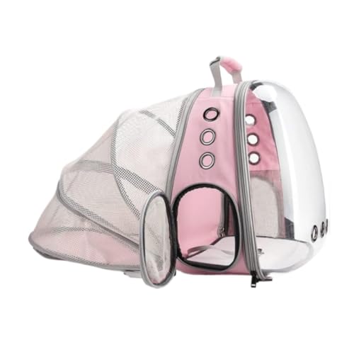 Transportbox Katze Transporttasche Katze Bubble Erweiterbarer Katzenrucksack, Haustier-Reisetransportbox Für Katzen Und Hunde, Haustiertransportbox Für Kleine Hunde Und Welpen Katzen Transportbox Katz von HALAHAI