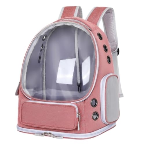 Transportbox Katze Transporttasche Katze Haustier-Rucksack-Tragetasche Für Kleine Hunde, Haustier-Tragetasche, Katzen-Luftpolster-Tragetasche, Welpen-Tragetasche, Katzen-Raumkapsel Katzen Transportbox von HALAHAI