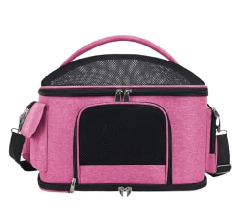 Transportbox Katze Transporttasche Katze Hundeautositz Hund Für Tragetasche Tragbarer Katzenrucksack Outdoor-Reise Haustiertaschen Für Kleine Hunde Atmungsaktiv Katzen Transportbox Katzenbox (Color : von HALAHAI