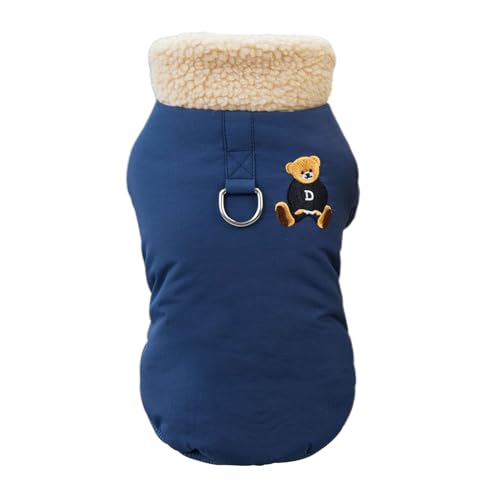 HAMIL Hundemäntel für kaltes Wetter,Baumwollpullover-Jackenmantel | Winddichtes Hunde-Wintermantel-Outfit für kleine, mittelgroße und große Welpen von HAMIL