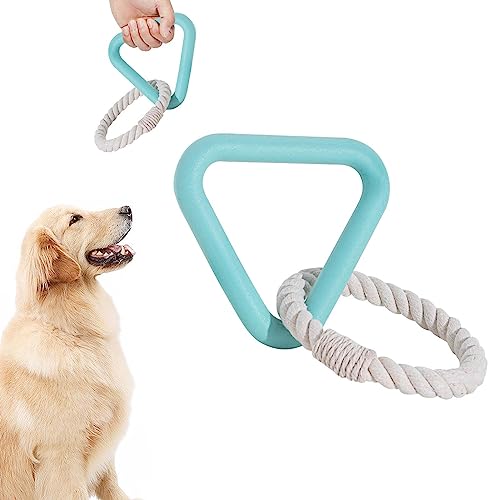 HAMIL Tauziehen Hundespielzeug - Ziehspielzeug für Hunde,Unzerstörbares interaktives Haustier-Seilspielzeug für kleine, mittelgroße und große Hundewelpen, die das Kauen üben von HAMIL