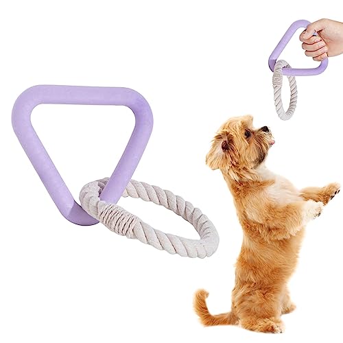 Zerrspielzeug für Hunde - Welpenspielzeug Tauziehen,Interaktives Robustes Seilspielzeug für kleine, mittlere und große Hundewelpen zum Kauen, Trainieren und Spielen von HAMIL
