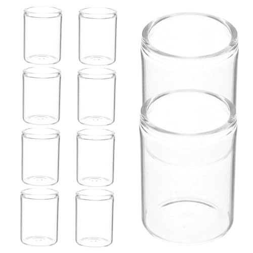 HANABASS 10 Stück Mini Sukkulente Glasflasche Moos Mikrolandschaftsglas Glas Ökologische Mikrolandschaftsflasche Pflanzgefäße Für Terrarien Moos Pflanzer Pot Transparent HANABASS 10 Stück Mini Sukkulente Glasflasche Moos Mikrolandschaftsglas Glas Ökologische Mikrolandschaftsflasche Pflanzgefäße Für Terrarien Moos Pflanzer Pot Transparent von HANABASS