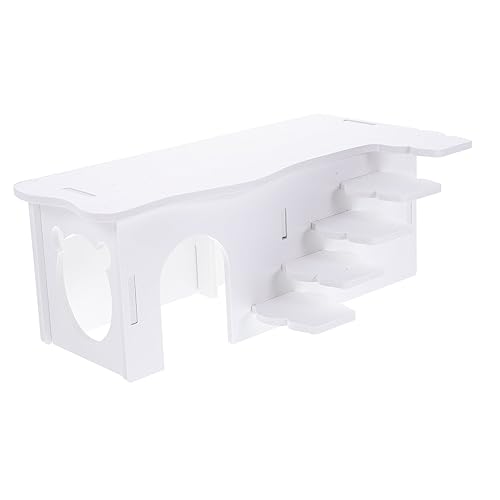 HANABASS 1Stücke Hamsterhaus mit Leiter für Kleintiere Langlebiges Sicheres und Versteck für Hamster und Meerschweinchen für Käfige und Schlafplätze HANABASS 1Stücke Hamsterhaus mit Leiter für Kleintiere Langlebiges Sicheres und Versteck für Hamster und Meerschweinchen für Käfige und Schlafplätze von HANABASS