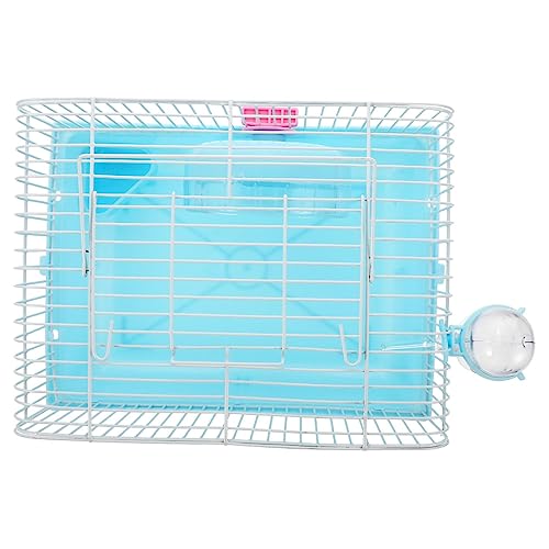 HANABASS 2 Sätze Hamsterkäfig Hamster käfig Hamster cage Hamsterhaus Trinkbrunnen für Kleintiere Hamsterburg Hamster Hamsternest Haustier Hamster- -Spielzeug Igelhütte Plastik von HANABASS