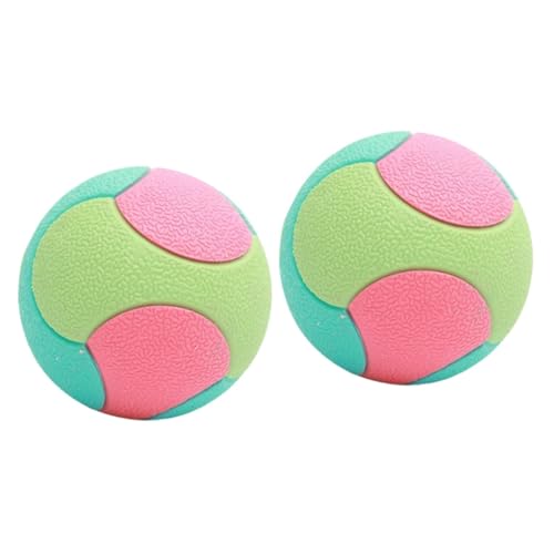 HANABASS 2St Hundespielzeugball interaktiver hundeball interaktives Spielzeug Puppy Toys chew Toys for Dogs Dog Toy Hundebälle Hunde Apportierball Kleiner Hundeball Ball für Hund Gummi von HANABASS