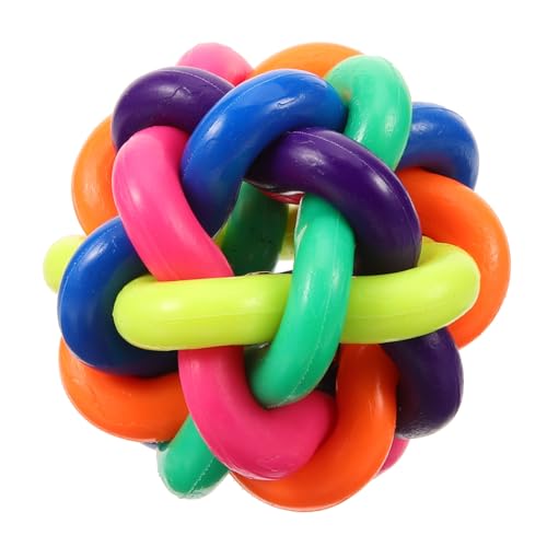 HANABASS 2St Welpenball knete Spielzeug kauspielzeug chew Toy cat Toy kleines Hundespielzeug Flauschige Kuscheltiere Spielzeuge Bissfester Ball für Hunde quietschendes Spielzeug für Hund von HANABASS