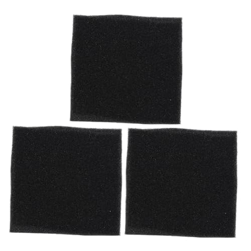 HANABASS Aquarium Aquarium Media 3 Stücke Pads Schwamm Pad für Aquarium Schwarz Reinigung Pad Wiederverwendbare und von HANABASS