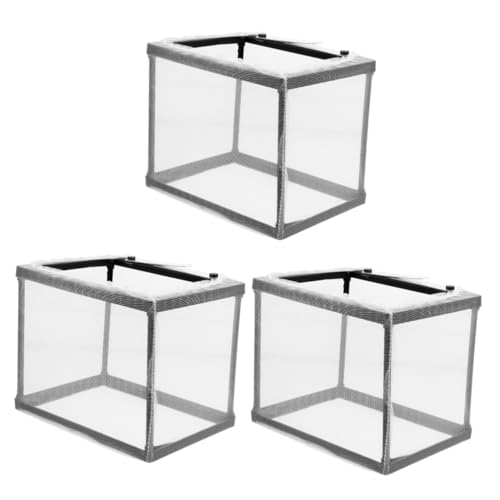 HANABASS 3st Isolationsnetz Für Aquarien Aquarium Kindergarten Betta-Aquarium Mit Trennwand Fall Fischzucht Fisch-isolationsfall Separator Lebensraum Für Schildkröten Zuchtbecken Netzwerk von HANABASS