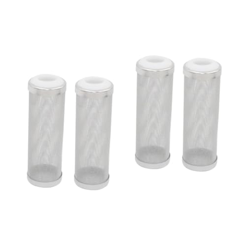 HANABASS 4 Stück Filtereinlassabdeckung Filternetz für Aquarien Filter für Fischbecken Replacement Filter ersatzfilter Zubehör für Aquarien Filtereinlassschutz Filtermaschen-Einlassgehäuse von HANABASS