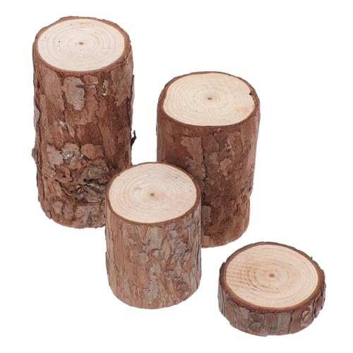 HANABASS 4 Stück Hamsterkäfigscheite Baumstumpf Hamster-Holzplattform Hamsterkäfig Hamster- Brett für Hamsterkäfig Zwerghamsterkäfig HANABASS 4 Stück Hamsterkäfigscheite Baumstumpf Hamster-Holzplattform Hamsterkäfig Hamster- Brett für Hamsterkäfig Zwerghamsterkäfig von HANABASS