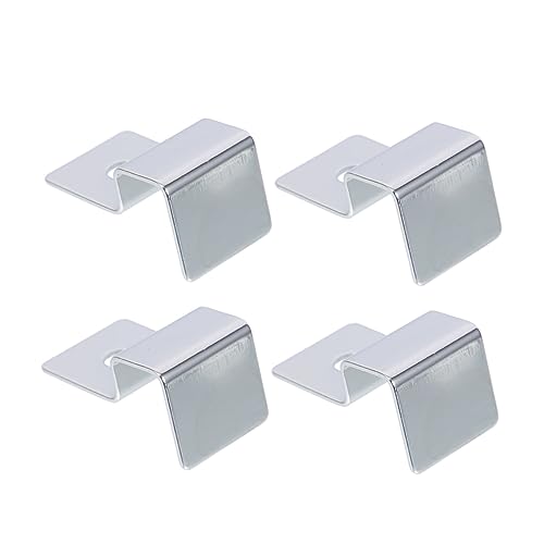 HANABASS 4 Stück Stützrahmen Greifhaken Aquarium Deckelklemmen Aquariumklemmen Für Deckel Aquarienhalter Netz Set Bechertanks Gestellaufkleber Aquarium Deckelstütze Spüle von HANABASS