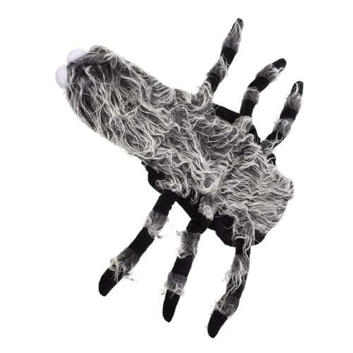 HANABASS 5 Stück Haustier Spinne Geschirr Welpen Spielzeug Halloween Design Kleidung Rollenspiel Kostüm Haustier Kostüm Spinne Kleines Hundespielzeug Katze Spinnen Kostüm Cosplay von HANABASS