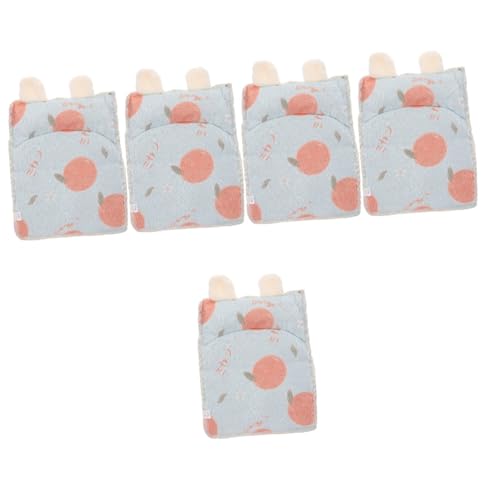 HANABASS 5St Pet Ice Silk Kühlmatte Hundebett Hundekissen Matten Eispad Haustier-Pads Kühlkissen für Haustiere im Sommer rutschfeste Haustier-Sommerunterlage bequemes Hundenest Schwamm von HANABASS