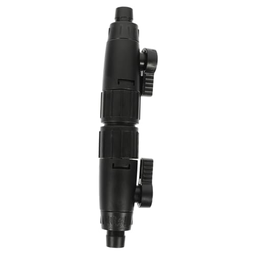 HANABASS 5st Trennfuge Für Wasserleitungen Aquarium-filteranschluss Wasserkontrolladapter Wasserschlauch Adapter Wasserfluss Ventile Einstellen Anpassungssteckeradapter Sieb Abs Black von HANABASS