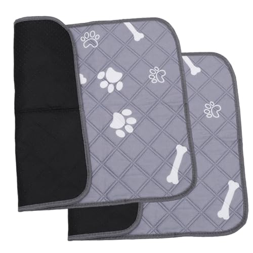 HANABASS 6 STK Hunde-Wickel Polster waschbare Hundepipimatte Wiederverwendbare Trainingspads Einlagen für Hundeurin Hundematte Pee Pads waschbar waschbare Hundepipipads Urinpads Polyester von HANABASS