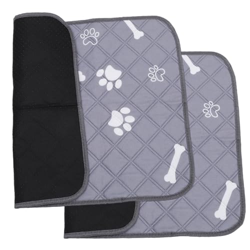 HANABASS 8 STK Hunde-Wickel Polster Hundeurinmatten Meerschweinchen Natursekt Pads waschbar waschbare Hundepipimatte Hund welken Hundematte Windelmatte Pinkelunterlage für Welpen Polyester von HANABASS