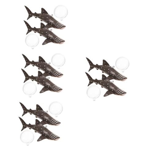 HANABASS 8 Sätze Aquarium Dekoration Aquarium Zubehör Unterwasserwelt Dekoration Aquariumzubehör Dekorationen für Aquarien dekoratives Aquarium Meerestier Aquarium Meerestier Ornament PVC von HANABASS