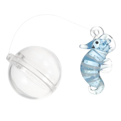 HANABASS Aquarium Dekoration unterwasserwelt Seahorse Schwimmende Aquariumdekoration leuchtende Aquariendekorationen bastelset basteln dekorative Seepferdchenfiguren Seepferdchen-Modelle von HANABASS