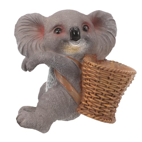 HANABASS Koala-Ornament für Aquarien Harz Koala-Figur Koala-Dekoration für Zuhause von HANABASS