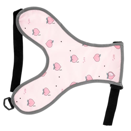 HANABASS Bauchband für Hunde hundekleidung hundebekleidung Dog Clothes Kleidung für Hunde hundekleider Haustiere Hunde Kostüm Welpenkleidung Brustschürze für Welpen Polyester Rosa von HANABASS