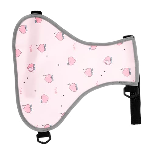 HANABASS Bauchband für Hunde hundekleidung hundebekleidung Kleidung für Hunde hundekleider Hundebauchbekleidung Haustier Brustschürze für Welpen Brustschutz für Welpen Polyester Rosa von HANABASS