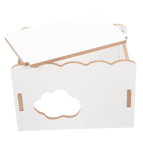 HANABASS Hamsterkäfig Tor Innenhäuser Versteck Große Hamsterbettwäsche Kleine Tierverstecke Versteck Weiches Nest Tunnel Zubehör Stallgehege Rattenspielzeug Kleines Holz HANABASS Hamsterkäfig Tor Innenhäuser Versteck Große Hamsterbettwäsche Kleine Tierverstecke Versteck Weiches Nest Tunnel Zubehör Stallgehege Rattenspielzeug Kleines Holz von HANABASS