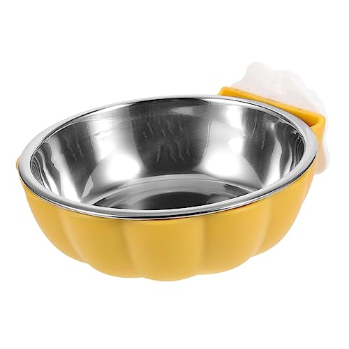 HANABASS Haustier Futter Wasser Schüssel Hund Hanging Food Bowl Katzenfuttermittel Abnehmbare Katzenfutterschale Abnehmen von HANABASS