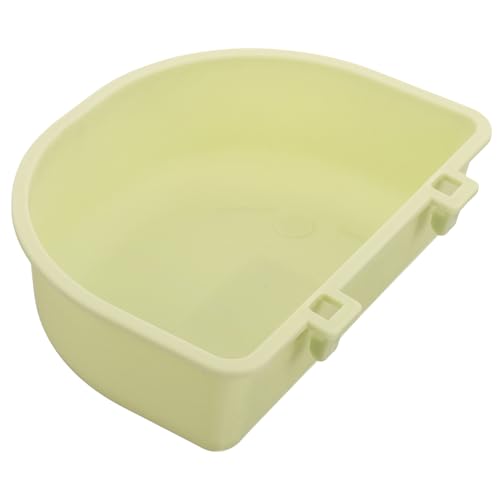 HANABASS Haustiernapf pet Feeder pet Water Bowl Dog Bowls katzenschälchen Haustierfutter Zwinger Katzenfutter Katzennäpfe Spender Wurf Fressnäpfe Katze Kleiner Hundenapf Plastik Light Green von HANABASS